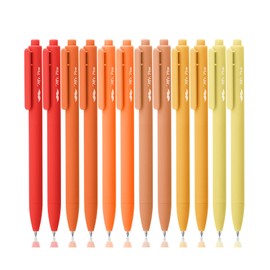 Mr. Pen- Retractable Gel Pens, 12 Pack, Black Ink, Summer Morning Barrel Gel Pens, Gel Pens Fine Point 0.5mm, Retractable Pens, Cute Pens, Gel Ink Pens, Aesthetic Pens for Journaling Fine Tip Pens