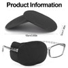 Pack of 12 Eye Patches for Glasses Reusable Eye Patch