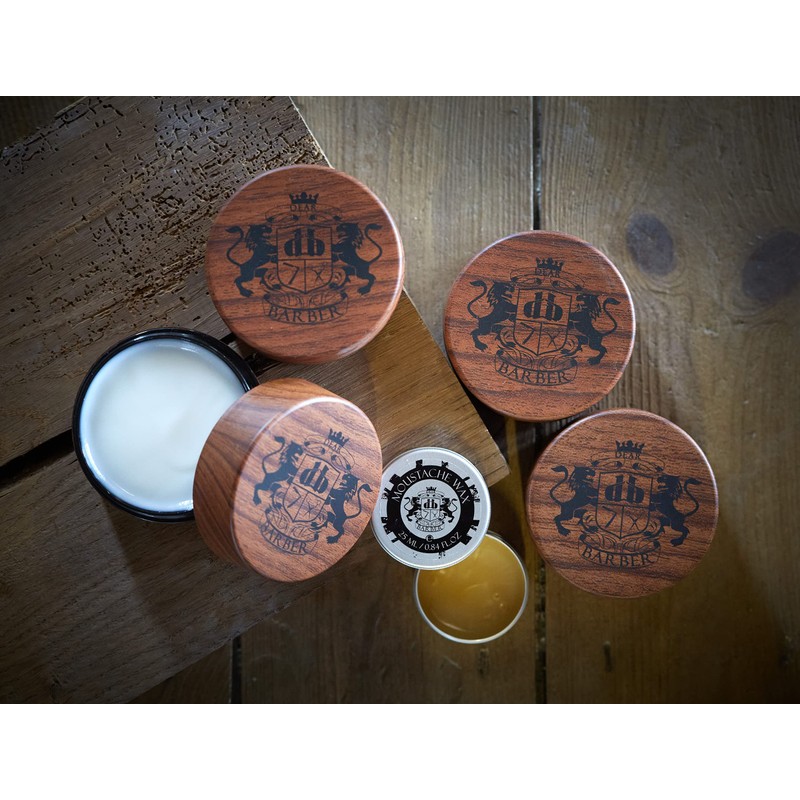 Dear Barber Mens Hair Styling Pomade, Strong Hold Pomade, High