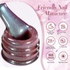 BORN PRETTY Hyacinth Cat Eye Magnetic Gel Nail Polish Purple