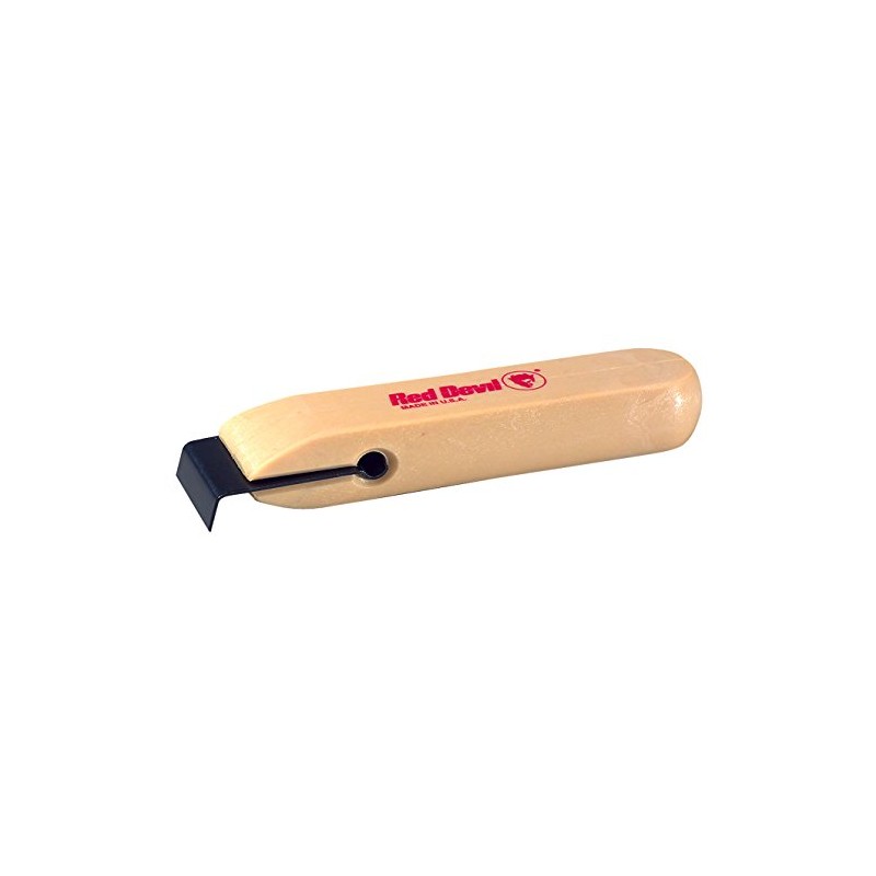 Red Devil 3010 1" Single-Edge Paint Scraper,Beige