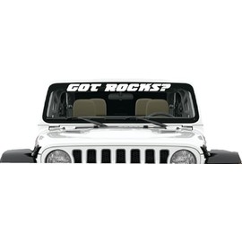 Got Rocks Banner Decal Sticker Off Road 4x4 Crawler Girl Wife Mud Dirt Lift Kit Dad