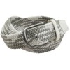 Fila Golf 753953 Mesh Belt, Women's Golf Wear Belt, white