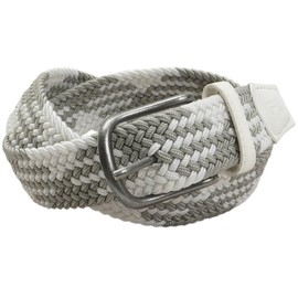 Fila Golf 753953 Mesh Belt, Women's Golf Wear Belt, white