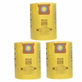 for Shop Vac 9066200 90662 90672 VF2005 Wet Dry Vacuum Bags Type F for Shop Vac 10-14 Gallon Dust Filter Bag 3pcs