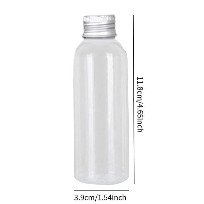 perfeclan 10x Travel Bottles for Toiletries Clear Liquid Sample Vial
