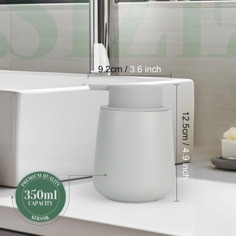 Bosilunlife Soap Dispenser (Grey Liquid)