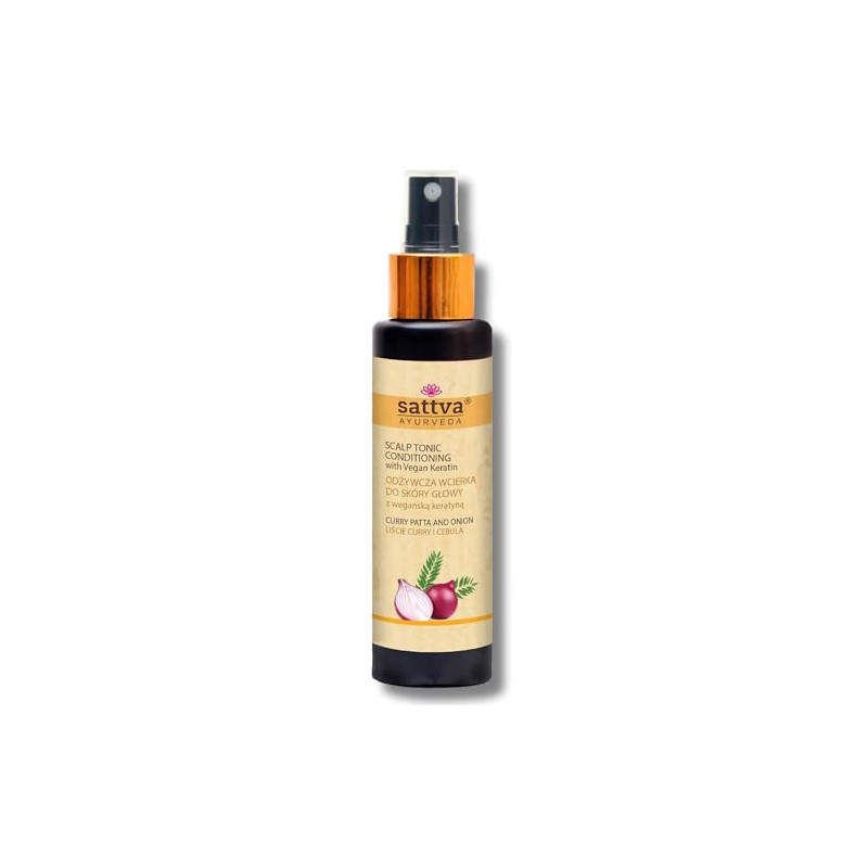 SATTVA Hair Tonic with Vegan Keratin - Repair and Volume