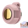 Portable Mini Bladeless Clip-On Fan, 3-Speed USB-C Rechargeable Wearable Shirt