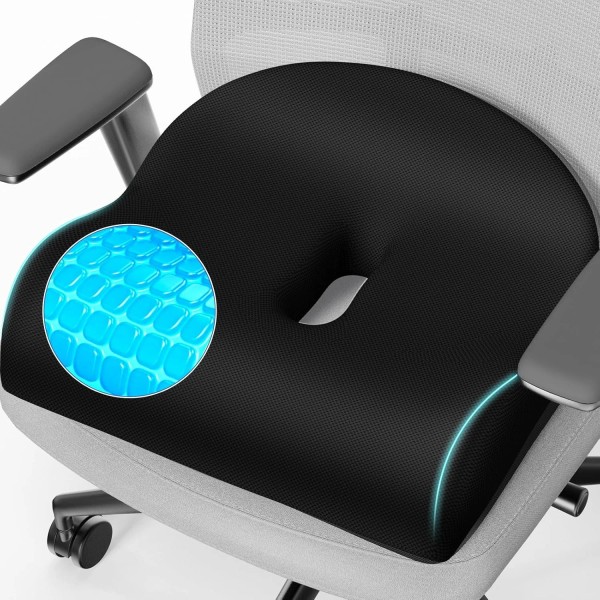TranquilRelax Seat Cushion Office Chair for Back & Tailbone &