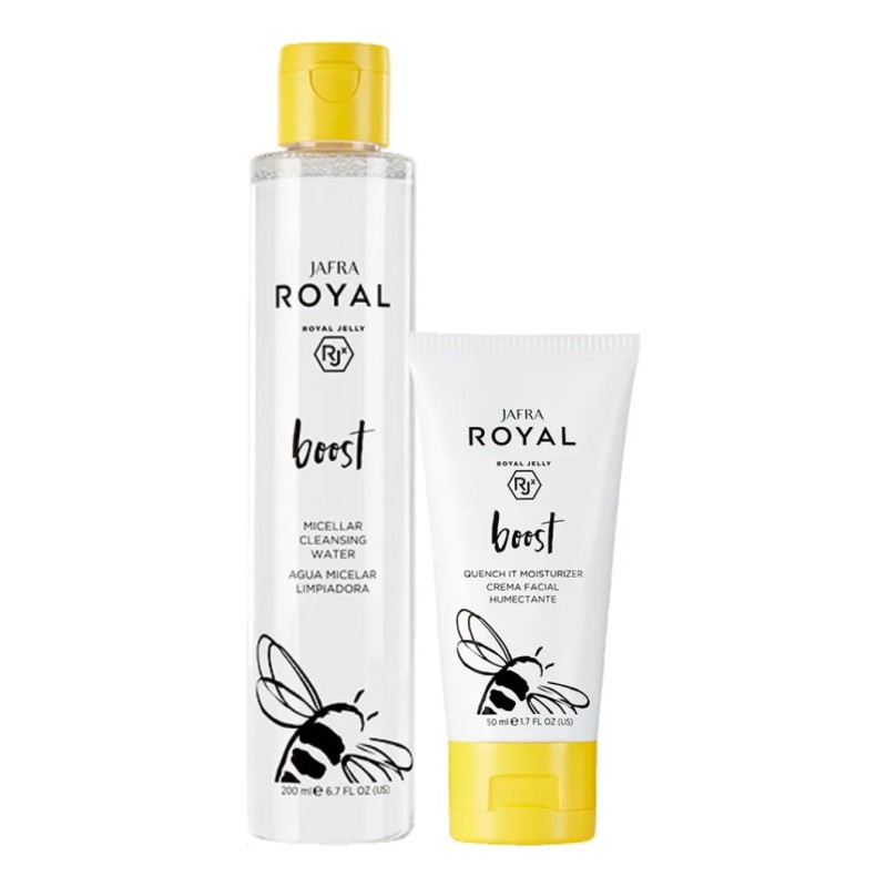 Jafra Royal Boost Limpiador Gel+crema Humectante ¡elige!
