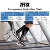 ZFiSt 3 Pair Sport Compression Socks Men Women, Compression Stocking