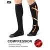 CS CELERSPORT 3 Pairs Compression Socks 20-30mmHg for Men Circulation
