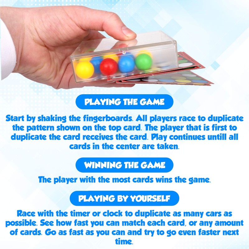 Point Games Therapy Games for Kids, Tricky Fingers Trio, Puzzle