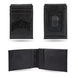 Rico Industries LEFPW Laser Engraved Front Pocket Wallet, Ohio State Buckeyes