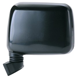 Fit System - 64004I Driver Side Mirror for Isuzu Pick-Up Japan Built, Rodeo, Black, Foldaway, Manual