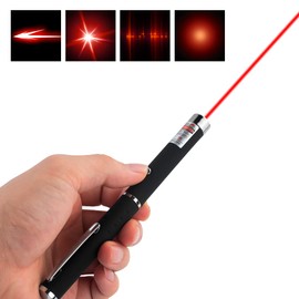 WNZQK 3 Pcs Laser Pointer for Cats Dogs Rechargeable Cat Laser Interactive Cat for Indoor Pet Toys Laser Presentation Remotes Red Light (3 PCS Pack Color Mixed, USB Rechargeable)