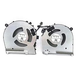 QUETTERLEE Replacement New Laptop CPU+GPU Cooling Fan for HP OMEN Laptop 15-DH 15-DH0015NR 15T-DH000 15-DH001NR 15-DH002NR 15-DH0161TX TPN-C143 Series ND8CC01-18L06 ND8CC01-18L07 Fan