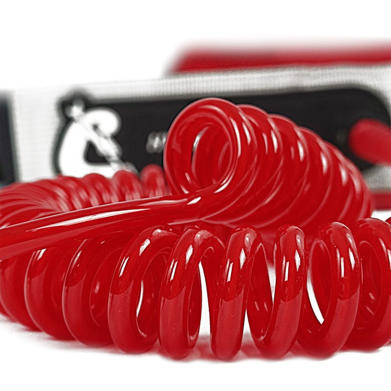 Cressi Sup Coiled Leash 10'