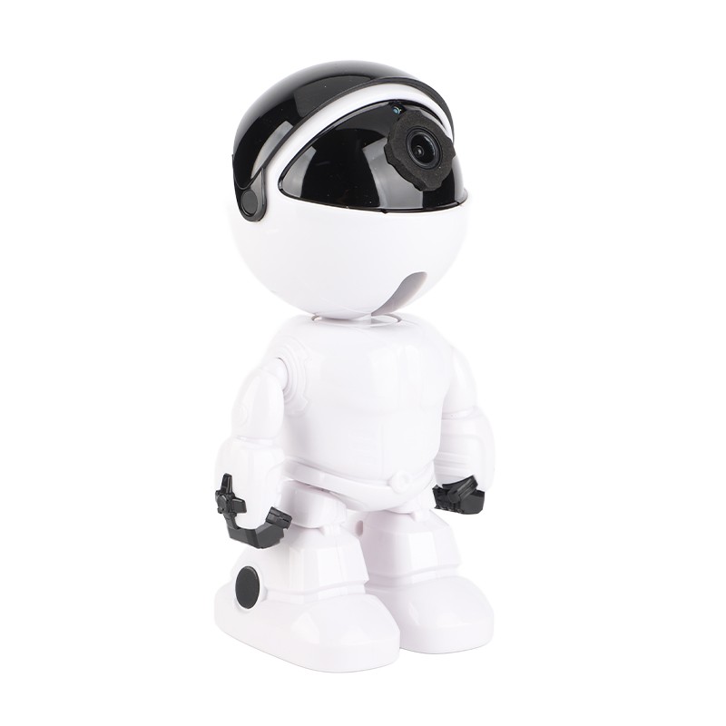 Robot Shape Wireless WiFi Camera 1080P HD Video 2 Way