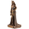 VOGLER Joh. Vogler GmbH Egyptian Goddess Bastet, Miniature, Bronze/Coloured by