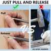 Saipe 2pcs Dual Head Nail Setter and Hinge Pin Remover