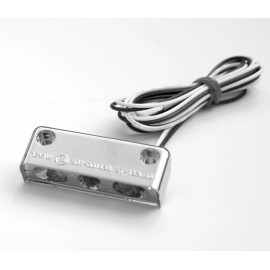 Accutronix REPLACEMENT FOR ACCUTRONIX SIDE MOUNTED LICENSE PLATE TAG MOUNT LIGHT LED CHROME