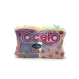 O-Cel-O No-Scratch Scrub Sponges, 4 ea