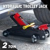 DNA MOTORING TOOLS-00234 Low Profile Hydraulic Trolley Service/Floor Jack, 2