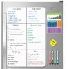 HOMiDEK Magnetic Dry Erase Board: Large Fridge Whiteboard, Flexible Refrigerator