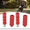 QANYEGN CNC Motorcycles Gear Shift Peg, 6mm Hole Motorcycles Rearsets