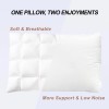 YOUR MOON Pillows King Size Set of 2, Soft Support