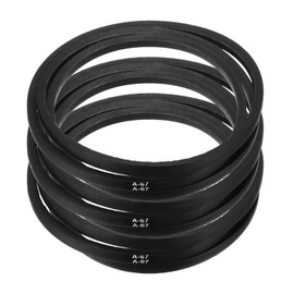 sourcing map 3pcs A67 or 4L690 Classic Wrapped Rubber V-Belt, 67"(1700mm) Length
