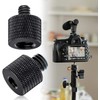 Camera Avatar Screw Adapter, 2 PCS Thread 3/8 to 1/4