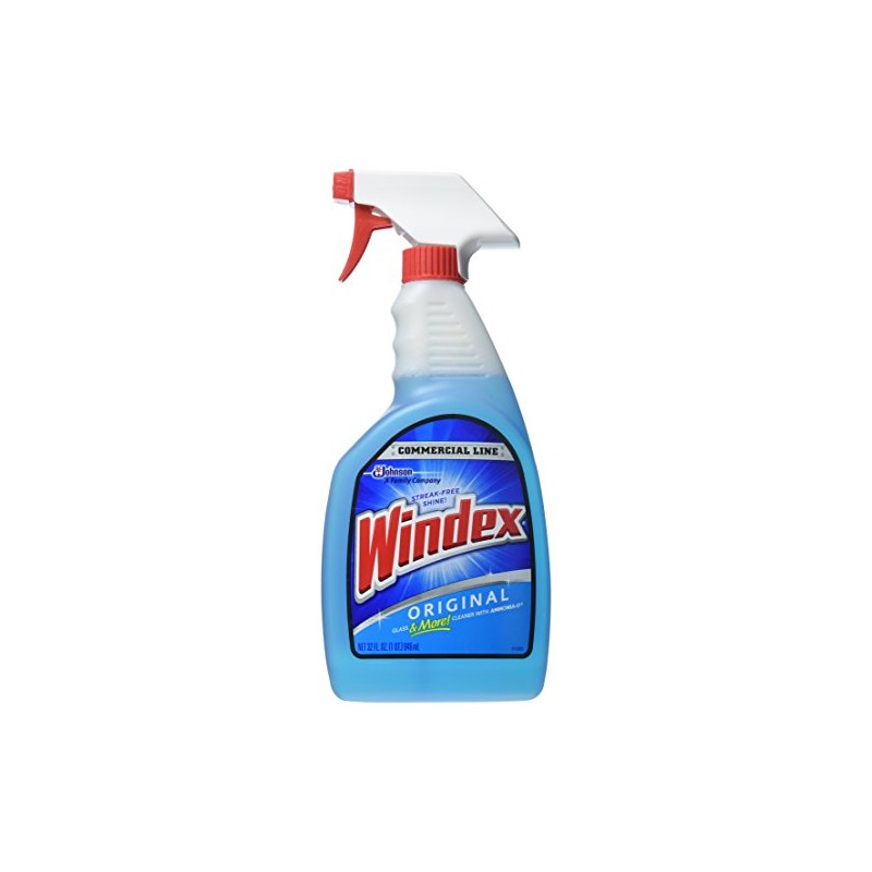 SC Johnson SC Johnson 08521 Windex Glass Cleaner, 32-Ounce, Blue,