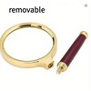 Toolzia Metal Handheld 50X Magnifying Glass