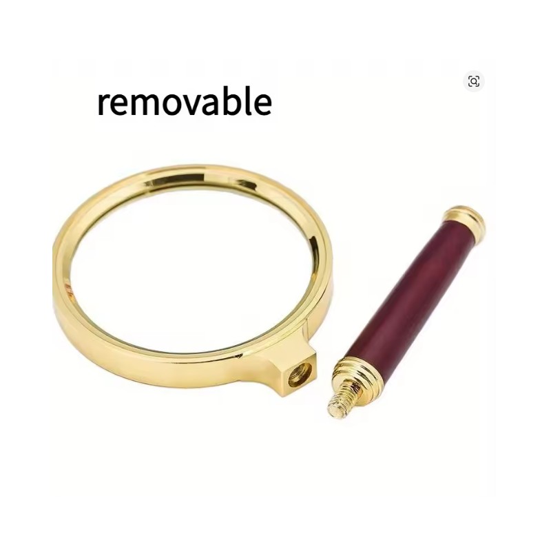 Toolzia Metal Handheld 50X Magnifying Glass