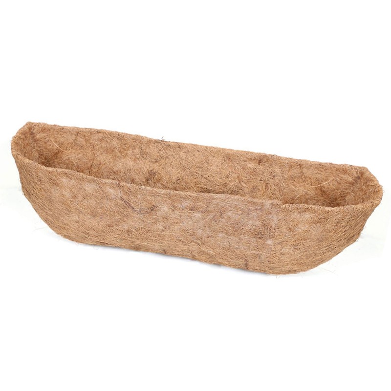 RUDDINGS WOOD Preformed Molded Outdoor Coco Liner for Wall Trough