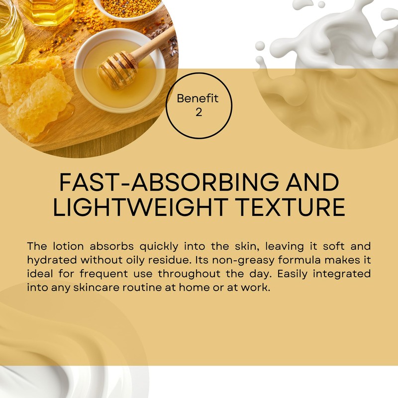 SNB Professional Hand & Body Lotion Honey & Milk -