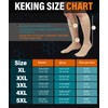 KEKING® - Calcetines de compresión con cierre para hombres y