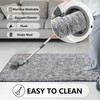 REFETONE REFETONE Doormat, 32'x40', Indoor Absorbent Non Slip Dark Grey