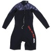 1.5MM Diving Onepiece Swimsuit Wetsuit Short Trousers for Snorkeling Surfing(Woman