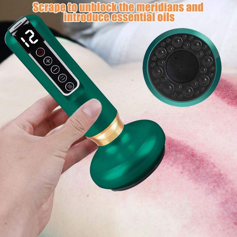 Anti Cellulite Electric Massager, 12 Gears Cupping Massager Against Cellulite,