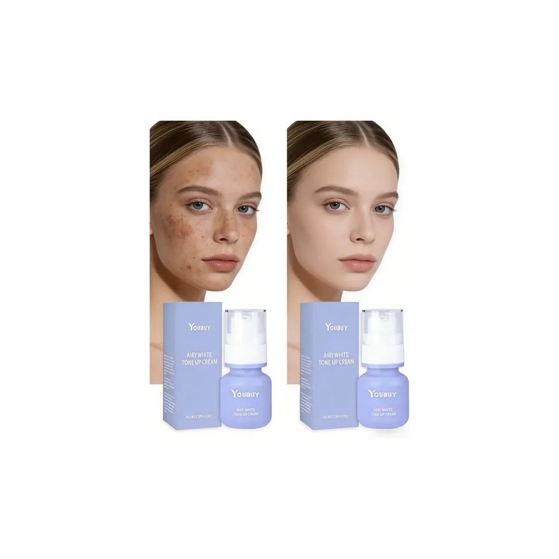 Facial Airy White Tone-up 30 G Hidratante - Brillo,duradero
