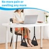 Anseom Aeroplane Footrest Foot Hammock Portable Adjustable Aeroplane Leg Rest