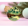 ABSMDesigns Grand Tetons Ornament - Wyoming Travel Keepsake - National