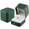 Caja de anillo de compromiso - Promesa, Regalo, Alajero Elaborado