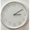 Ikea Wall Clock Tromma White 9 3/4" Analog clock Modern