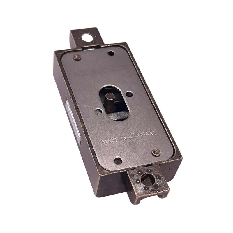 cyclingcolors Turning Bar Lock Furniture Lock Decorative Key Cabinet Lock