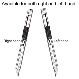 Gebildet 2pcs 9mm Utility Knife with 20pcs Replaceable Blades -Auto Vinyl Cutting Knife Tint Film Hand Tools